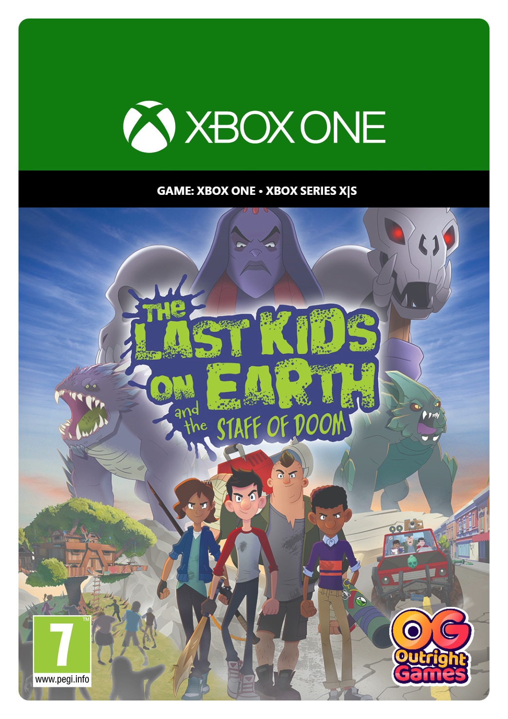 The Last Kids on Earth and the Staff of Doom - XBOX One,Xbox Series X, -  Elkjøp