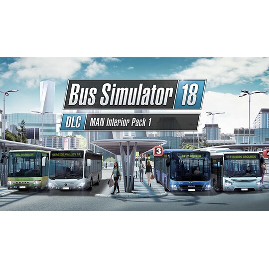 Bus Simulator 18 - MAN Interior Pack 1 - PC Windows - Elkjøp