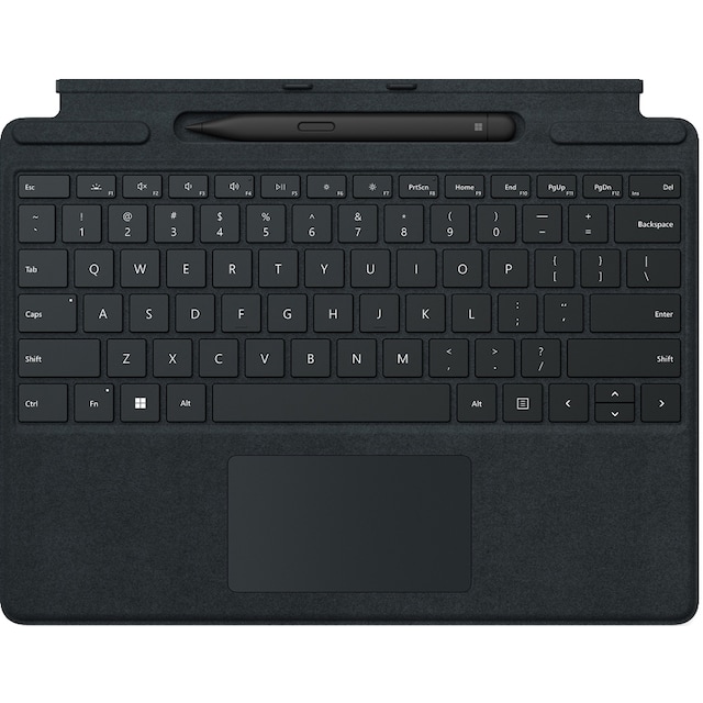 Microsoft Surface Pro 8/9 Keyboard + Surface Slim Pen 2 pakke (sort)
