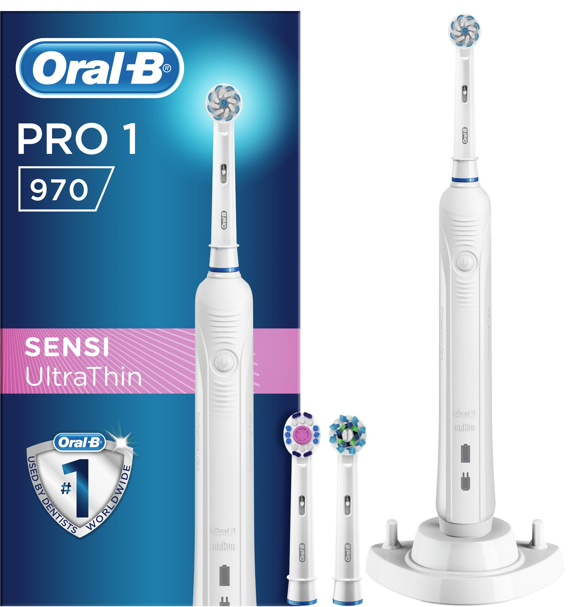 Oral-B PRO 970 elektrisk tannbørste - Elkjøp