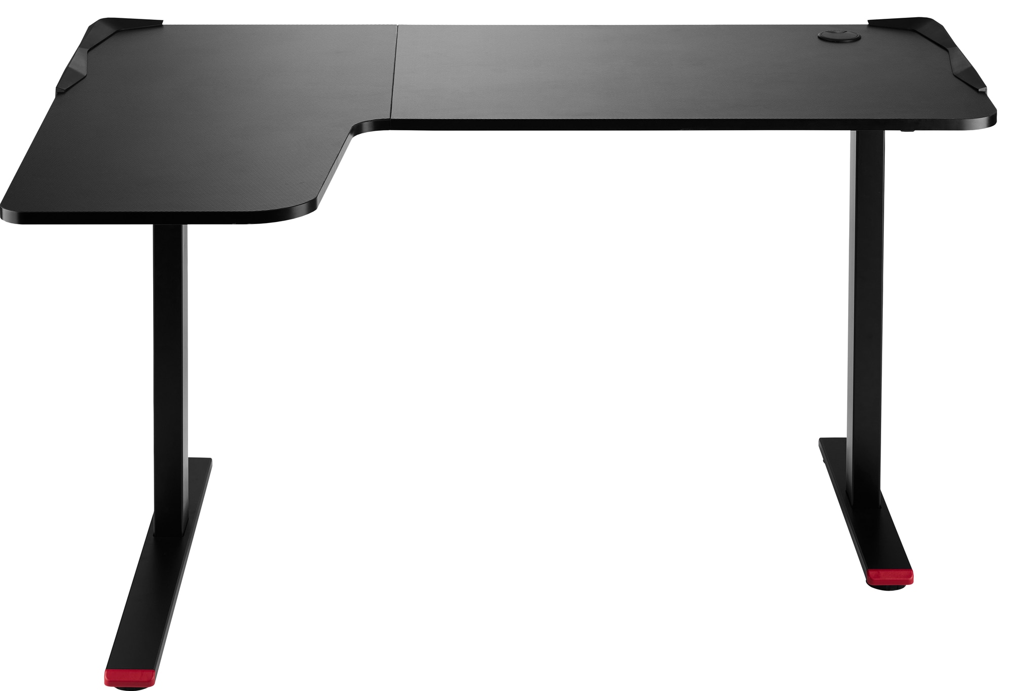 Piranha L-formet RGB gamingbord - Elkjøp