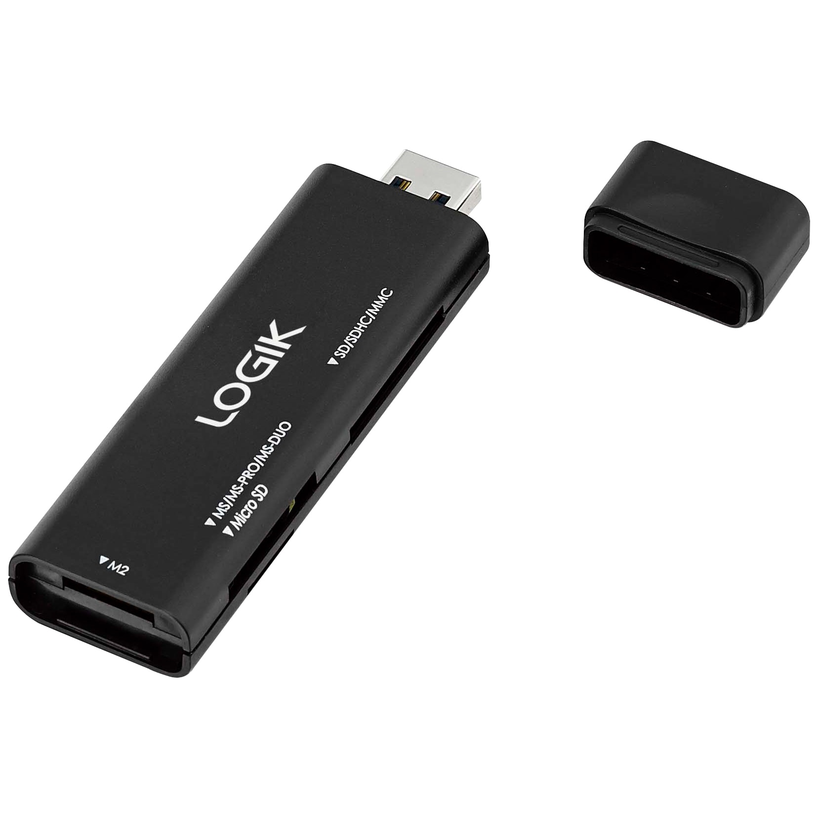 Logik USB 3.0 minnekortleser - Minnekort og USB-minne - Elkjøp