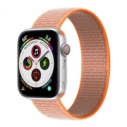 Apple Watch 6 (44mm) Nylonarmbånd - Spicy Orange