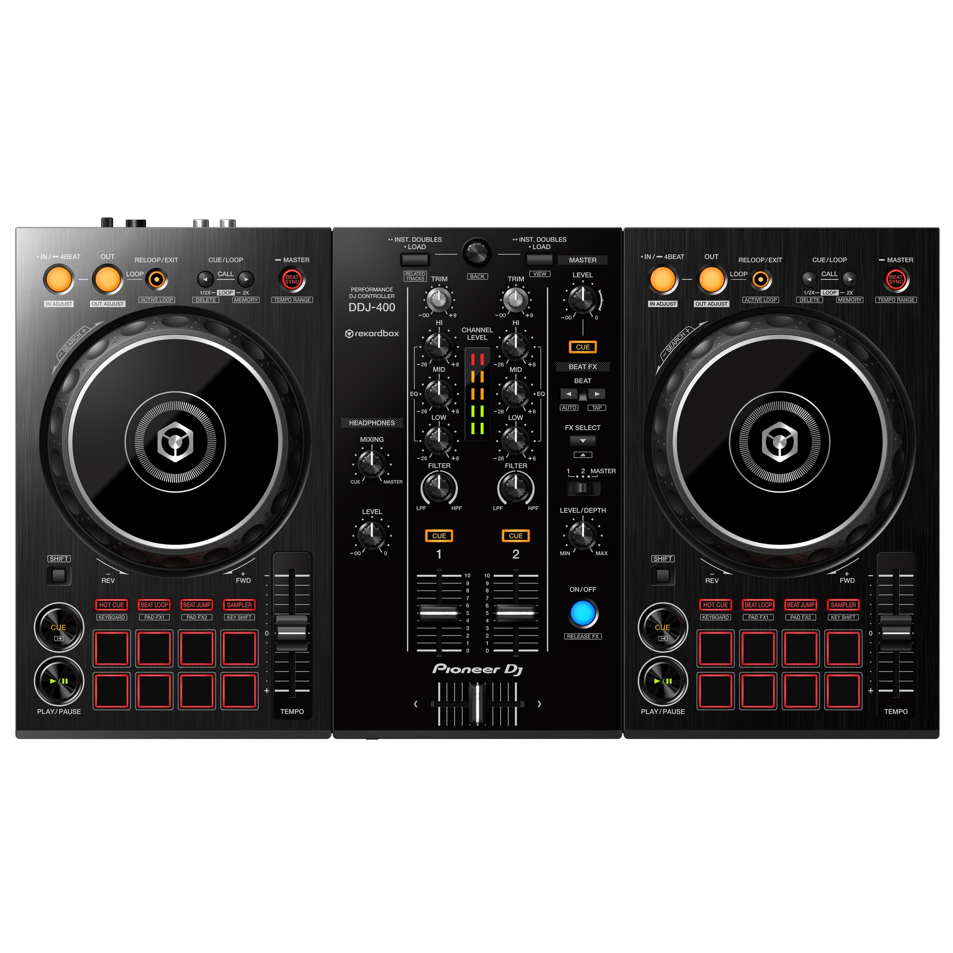 Pioneer bærbar DJ-controller DDJ-400