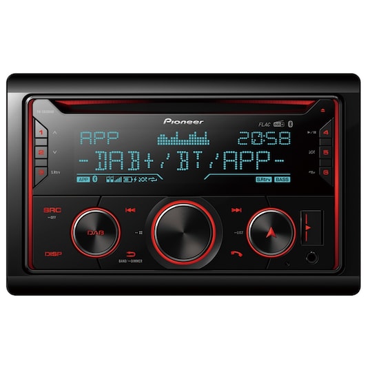 Pioneer FH-S820DAB DAB radio, Bluetooth - Elkjøp