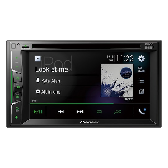 Pioneer AVH-Z3200DAB - Apple Carplay,Bluetooth og DAB radio - Elkjøp