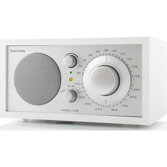 Tivoli Audio Model ONE, Hvit/Sølv - Elkjøp