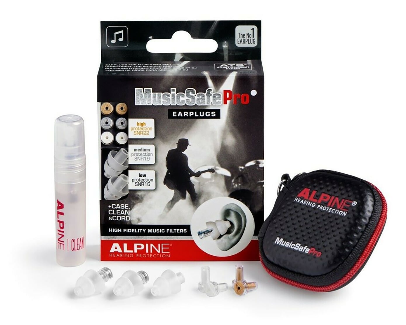 Alpine MusicSafe Pro Clear ørepropper - Elkjøp