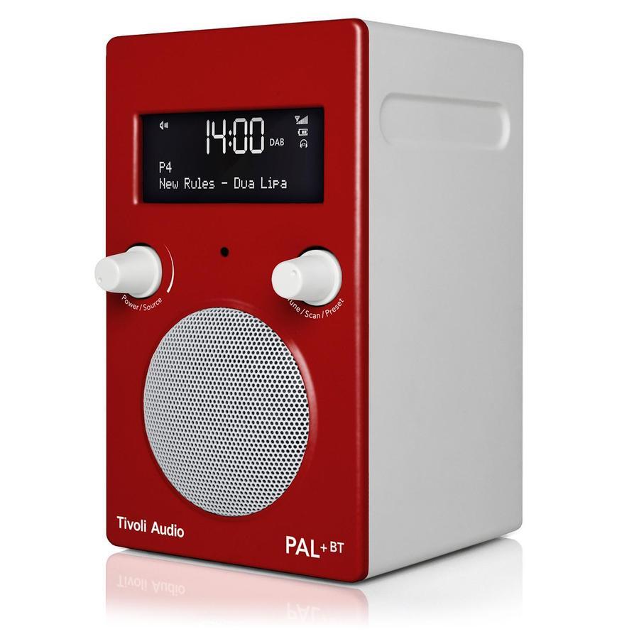 Tivoli Audio PAL+BT DAB+/Bluetooth Rød - Elkjøp