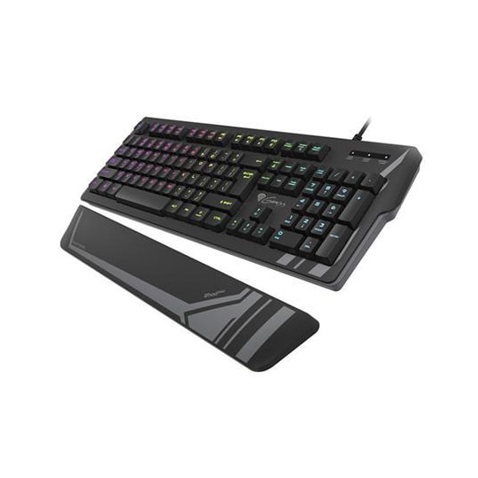Genesis Rhod 350 RGB Gaming -tastatur, RGB LED -lys, USA, svart, kablet -  Elkjøp