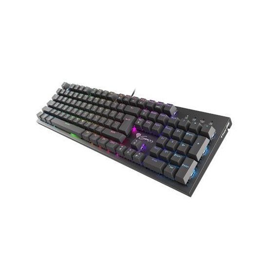 Genesis THOR 300 Gaming -tastatur, RGB LED -lys, USA, svart, kablet - Elkjøp