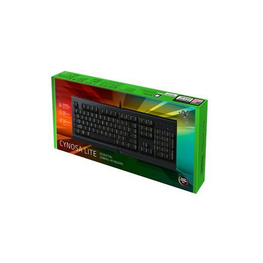 Razer Cynosa Lite gamingtastatur, RU -oppsett, kablet, svart - Elkjøp