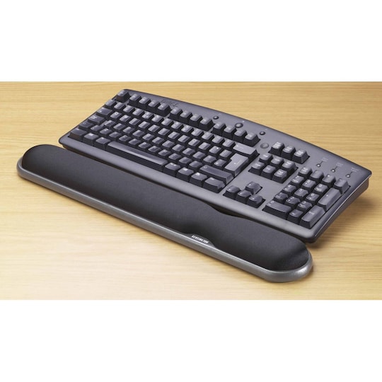 Kensington Height Adjustable Gel håndleddstøtte til tastatur (sort) - Elkjøp