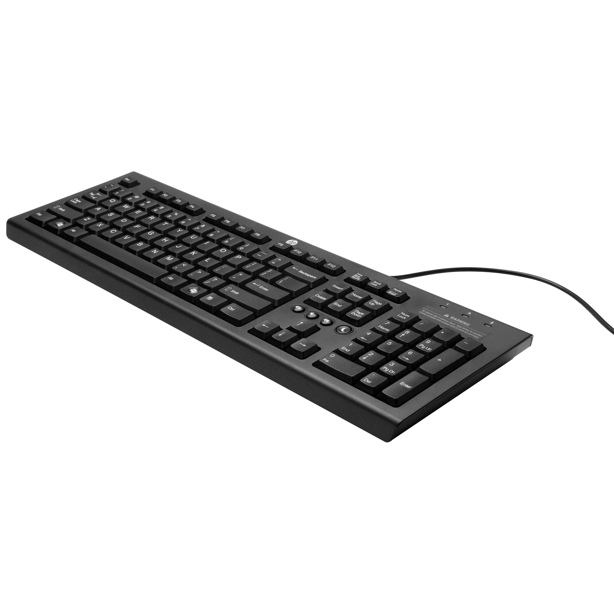 HP Classic Wired - tastatur - Dansk/Finsk/Norsk/Svensk - Tastatur - Elkjøp