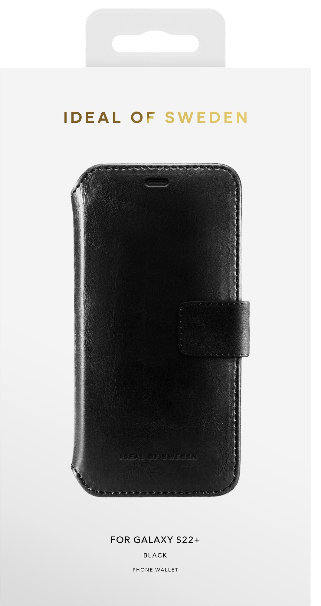 iDeal of Sweden Magnet Wallet Samsung Galaxy S22 Plus deksel (sort) - Elkjøp