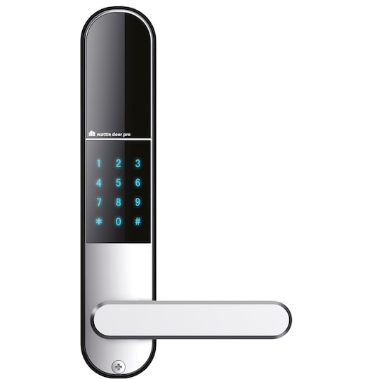 Wattle Door Lock Pro BK dørlås (sort) - Elkjøp