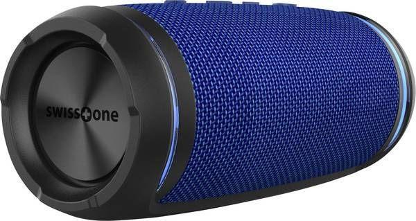 høyttaler BX-520 TWS Bluetooth AUX 19 cm blå - Elkjøp