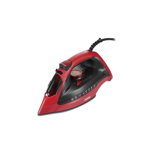 Mesko Iron MS 5031 Steam Iron, 2400 W, Kontinuerlig damp 40 g/min, Steam boost ytelse 70 g/min, Rød/Sort