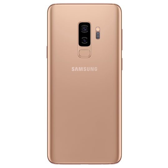 Samsung Galaxy S9 Plus smarttelefon (sunrise gold) - Elkjøp