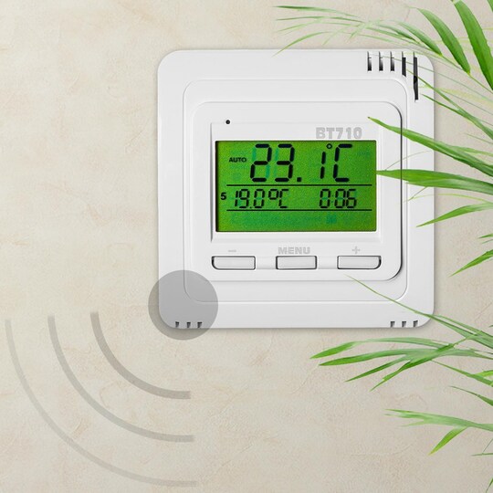Trådløs termostat BPT710 - hvit - Elkjøp