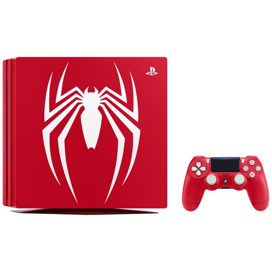 PlayStation 4 Pro 1 TB: Spider-Man Limited Edition - Elkjøp