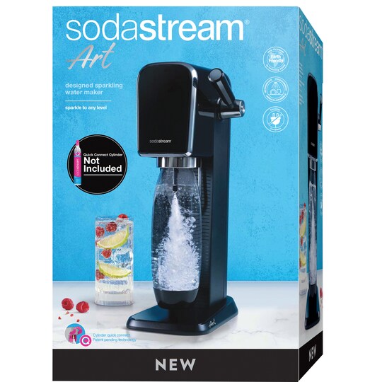 SodaStream Art kullsyremaskin SS1013501771 (sort) - Elkjøp