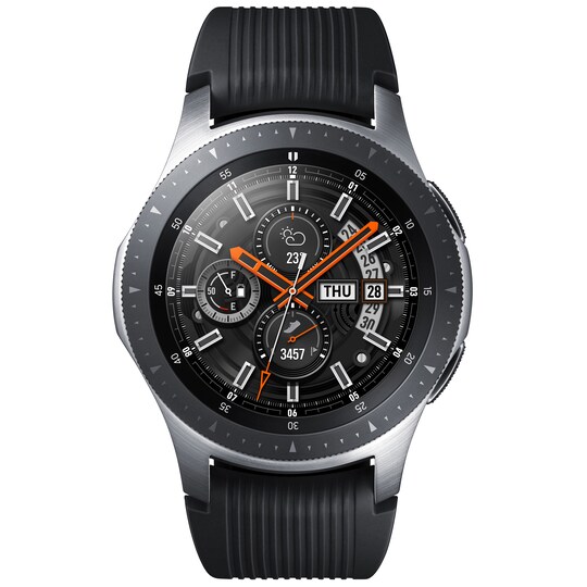Samsung Galaxy Watch 46 mm smartklokke 4G (sølv) - Elkjøp