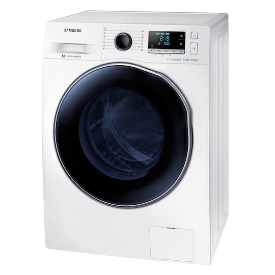 Samsung vaskemaskin/tørketrommel WD90J6A00AW - Elkjøp