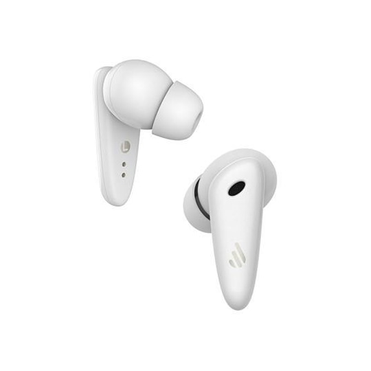Edifier True Wireless Earbuds med lang avspillingstid TWS NBQ Wireless, i  øret, mikrofon, støyreduksjon, hvit - Elkjøp