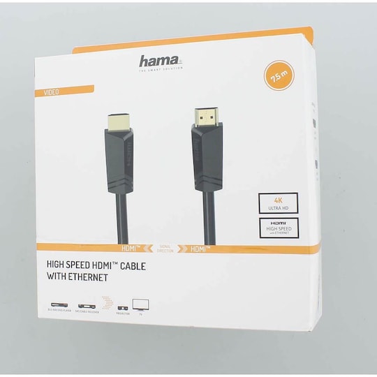 Hama High-Speed HDMI-kabel (7,5m) - Elkjøp