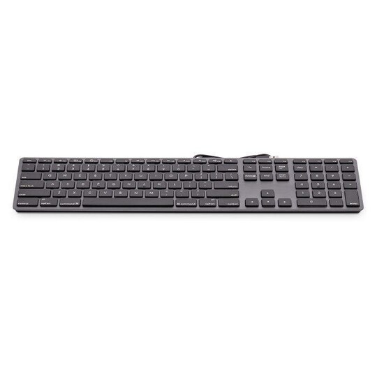 LMP KB-1243 Numerisk tastatur, 2x USB 2.0-hub, Tastaturoppsett US, Kablet,  Space Grey, Numerisk tastatur - Elkjøp