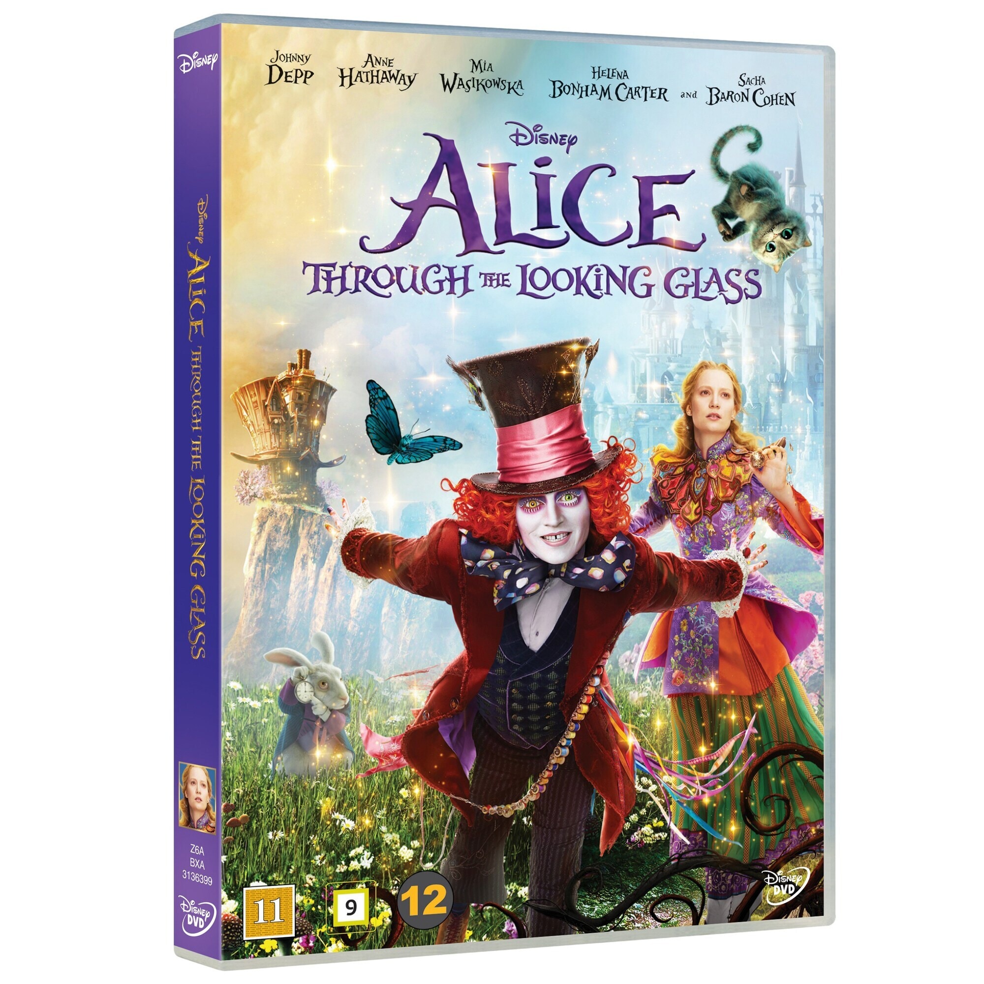 Alice through the looking glass (DVD) - Elkjøp