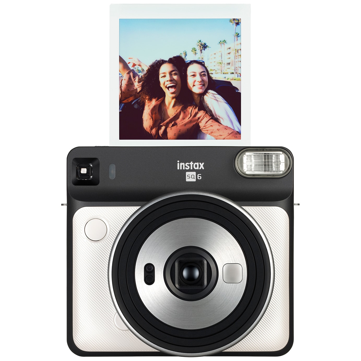 Fujifilm Instax Square SQ6 kamera (pearl white) - Elkjøp