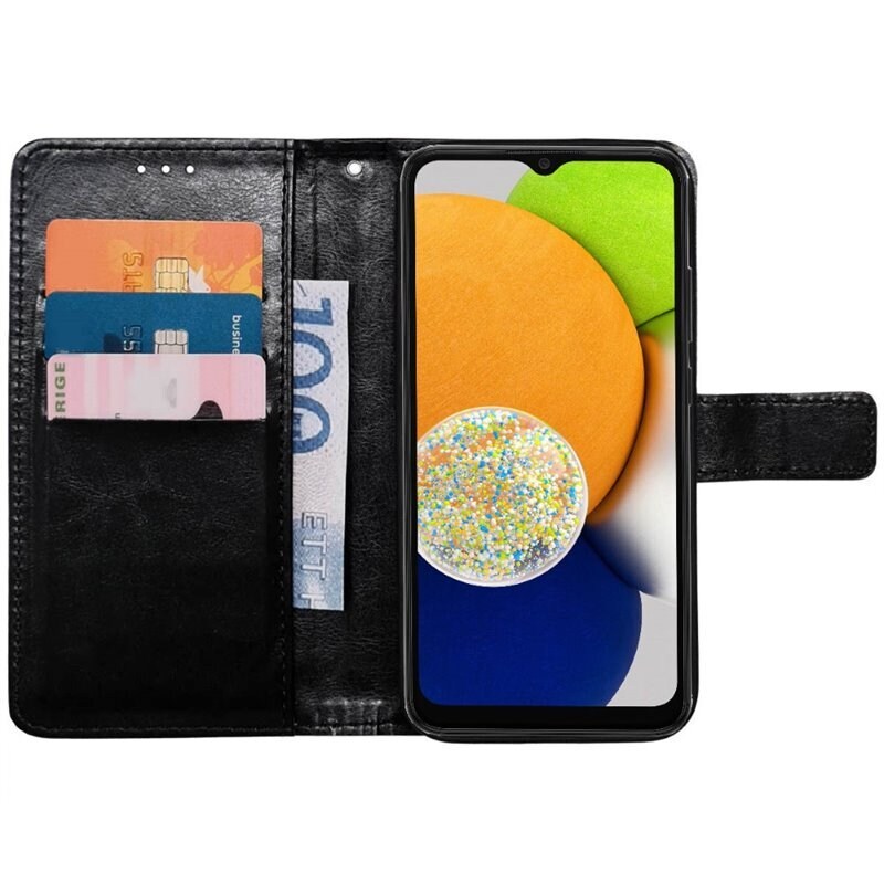 Mobil lommebok 3-kort Samsung Galaxy A03s - Sort - Elkjøp