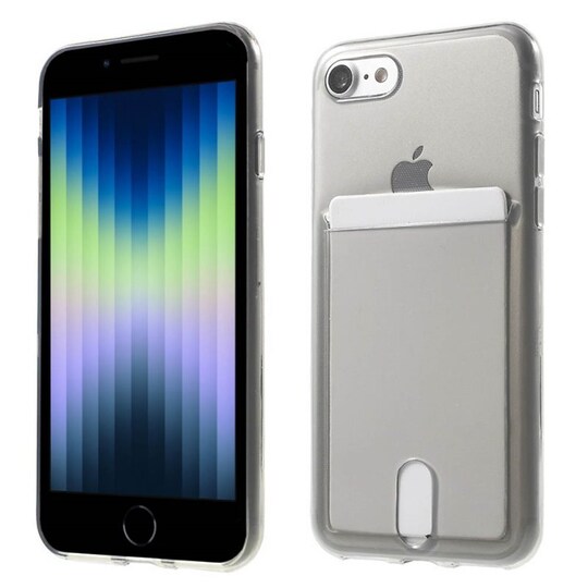Silikon deksel med kort Apple iPhone SE 2022 - Elkjøp