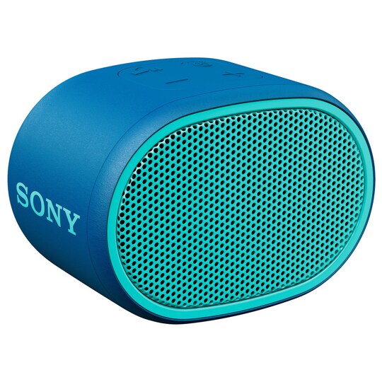 Sony bærbar høyttaler SRS-XB01 (blå) - Elkjøp