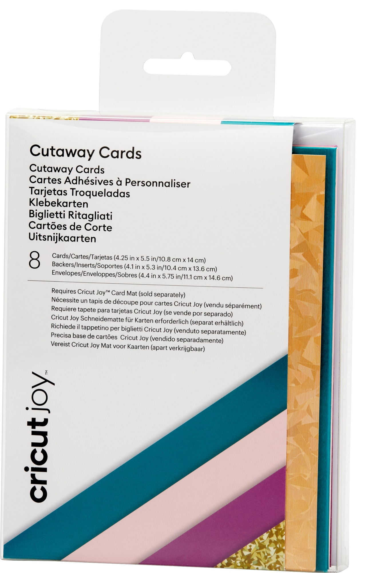 Cricut Joy Cut-Away kort A2 8-pakk (corsage) - Elkjøp