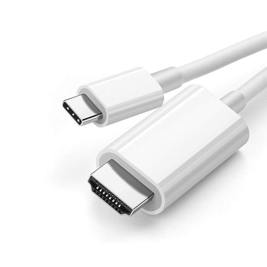 USB-C till HDMI kabel 4K UHD 1.8 meter - Elkjøp