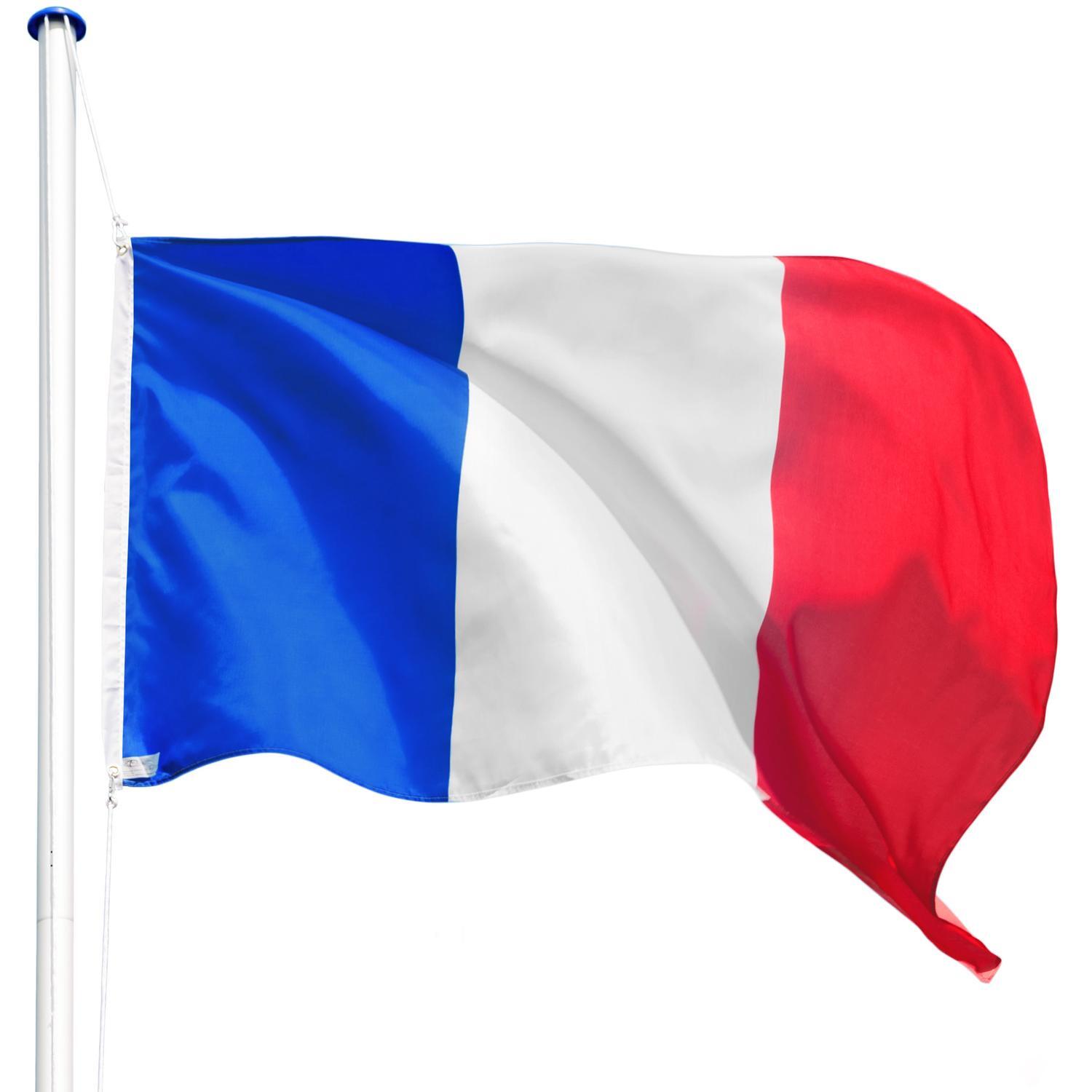 Aluminium flaggstang - Frankrike - Elkjøp
