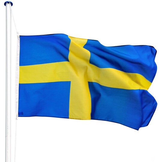 Aluminium flaggstang - Sverige - Elkjøp