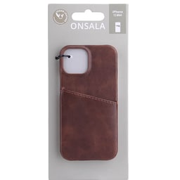 Onsala iPhone 13 Mini deksel (brun)