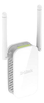 D-Link N300 Wi-Fi Range Extender, up to 300Mbps, 10/100 Ethernet,white -  Elkjøp