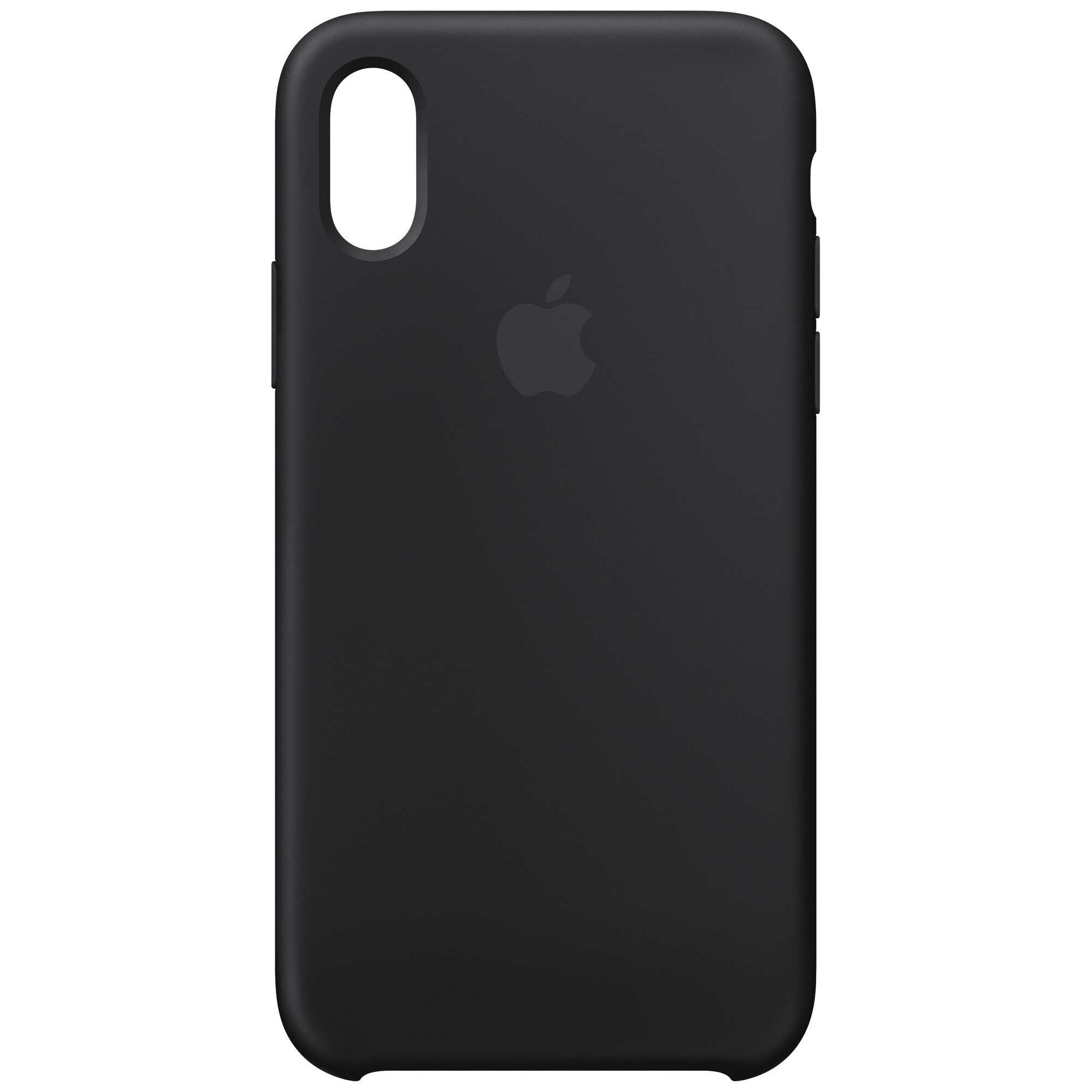 iPhone Xs silikondeksel (sort) - Elkjøp