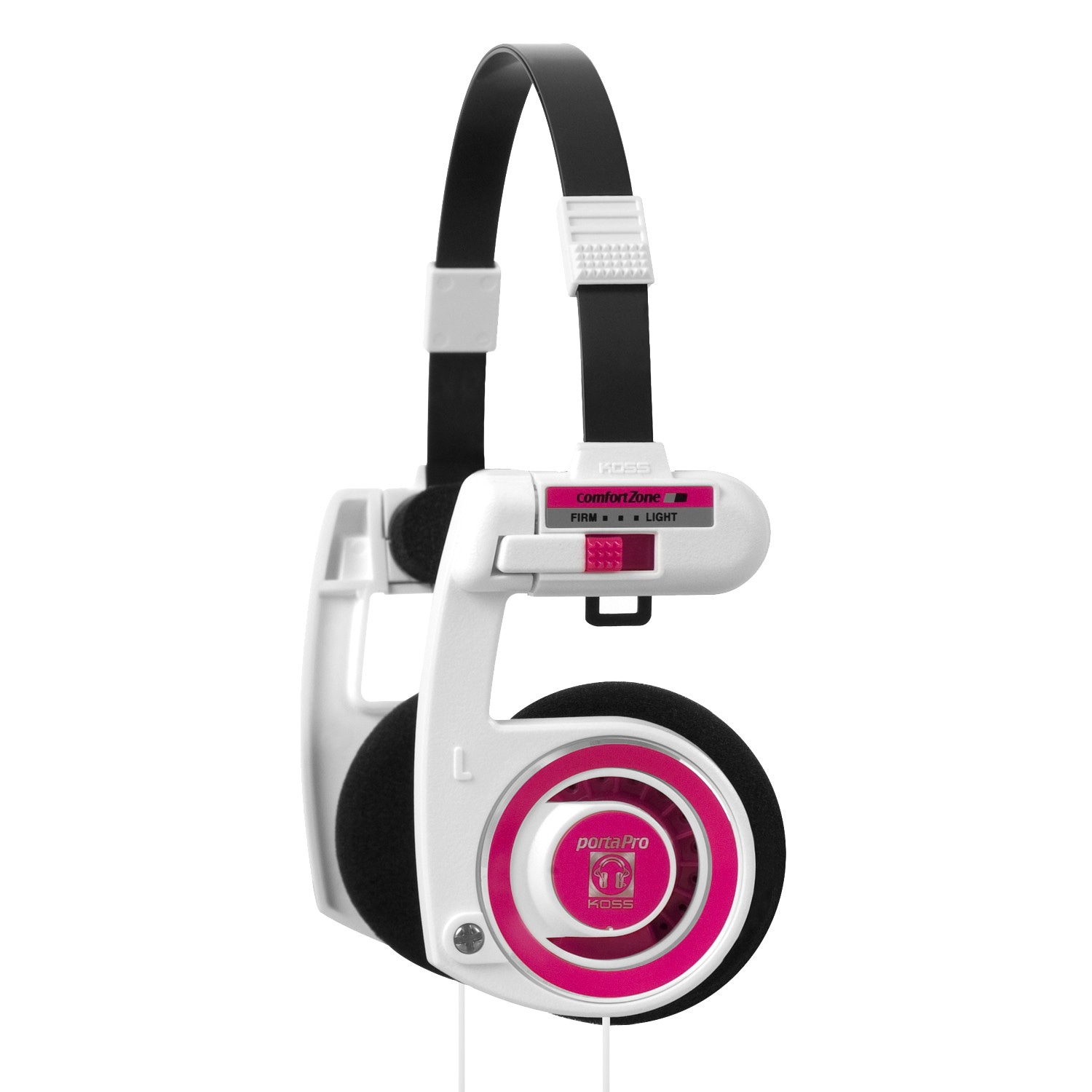 Koss PortaPro on-ear hodetelefoner (pink) - Hodetelefoner - Elkjøp