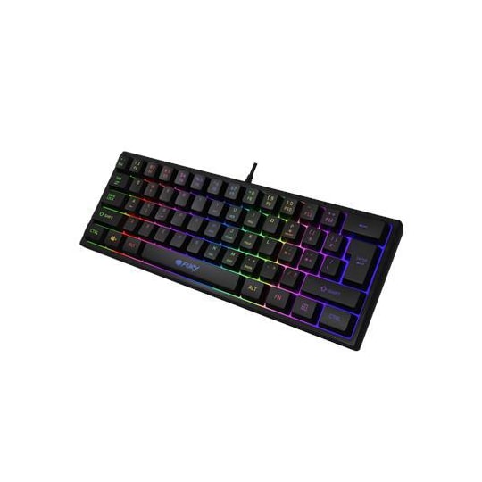 Fury Tiger Gaming-tastatur, RGB LED-lys, amerikansk layout, svart, kablet,  USB Type-A - Elkjøp