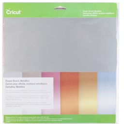 Cricut Poster Board ark 6-pakning (metallisk)