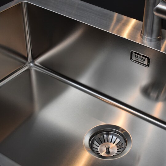 Fratelli Tasca Canova kjøkkenvask 18 (gun metal) - Elkjøp