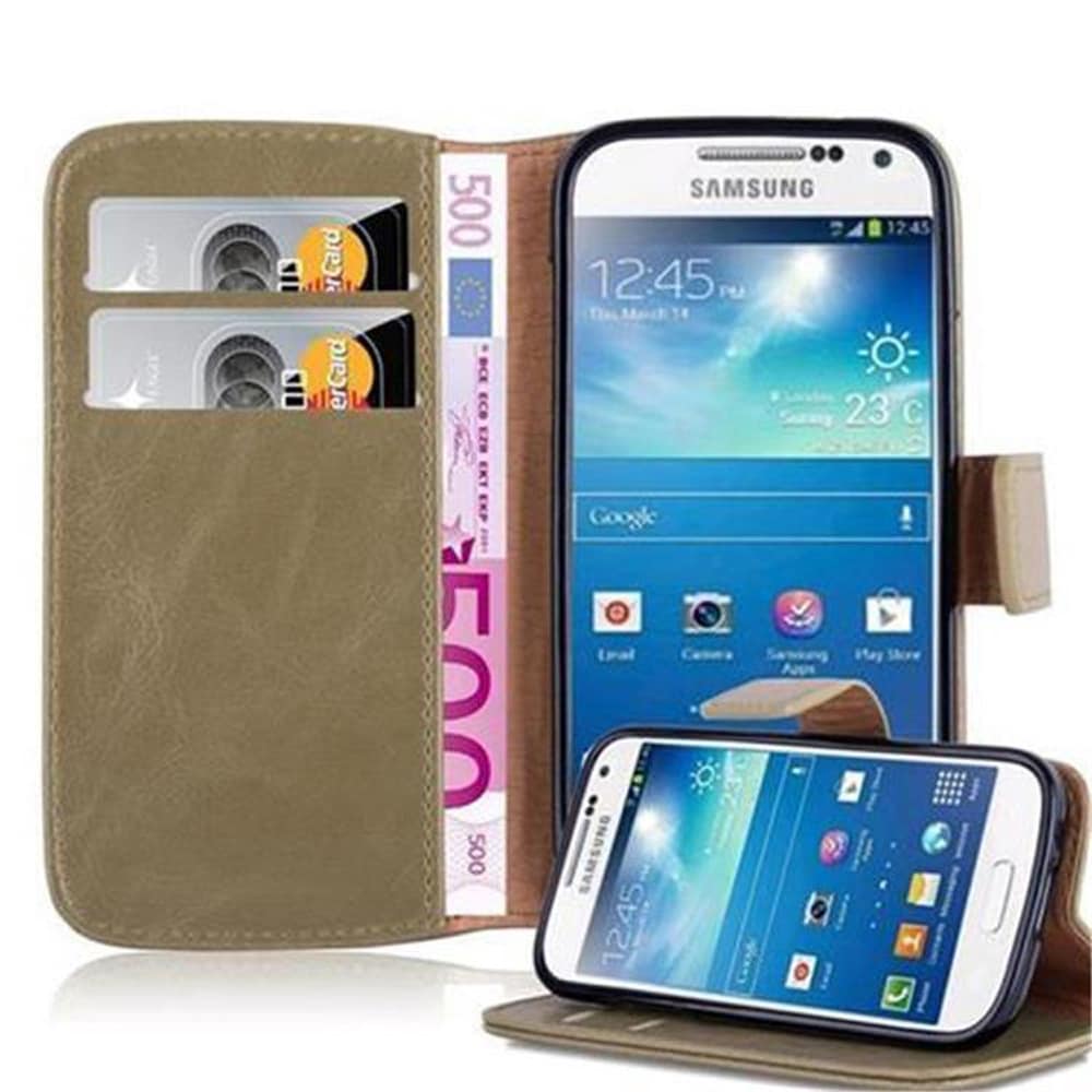 Samsung Galaxy S4 MINI lommebokdeksel etui (brun) - Elkjøp