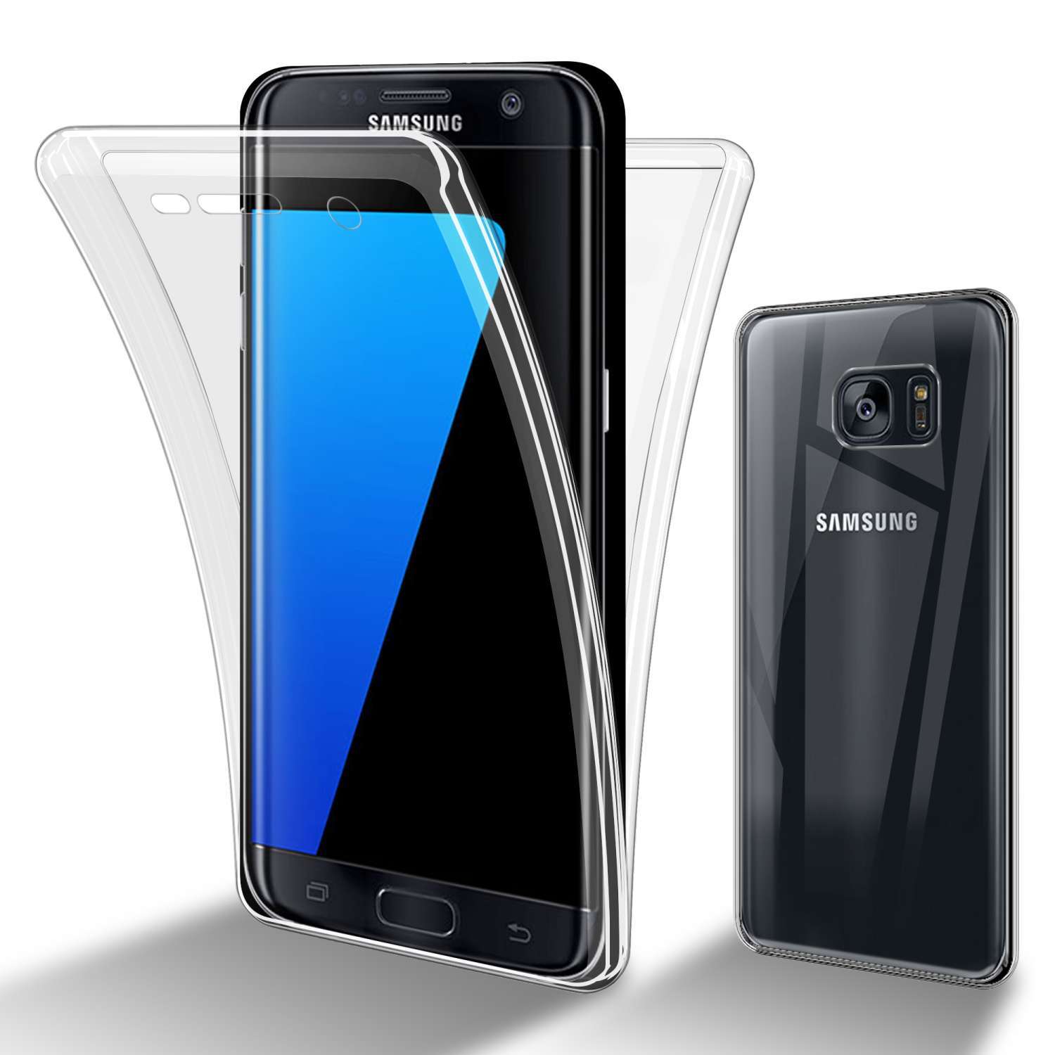 Samsung Galaxy S7 EDGE Deksel 360 Case Cover - Elkjøp