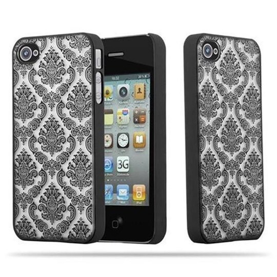 iPhone 4 / 4S Hardt Deksel Cover (svart) - Elkjøp